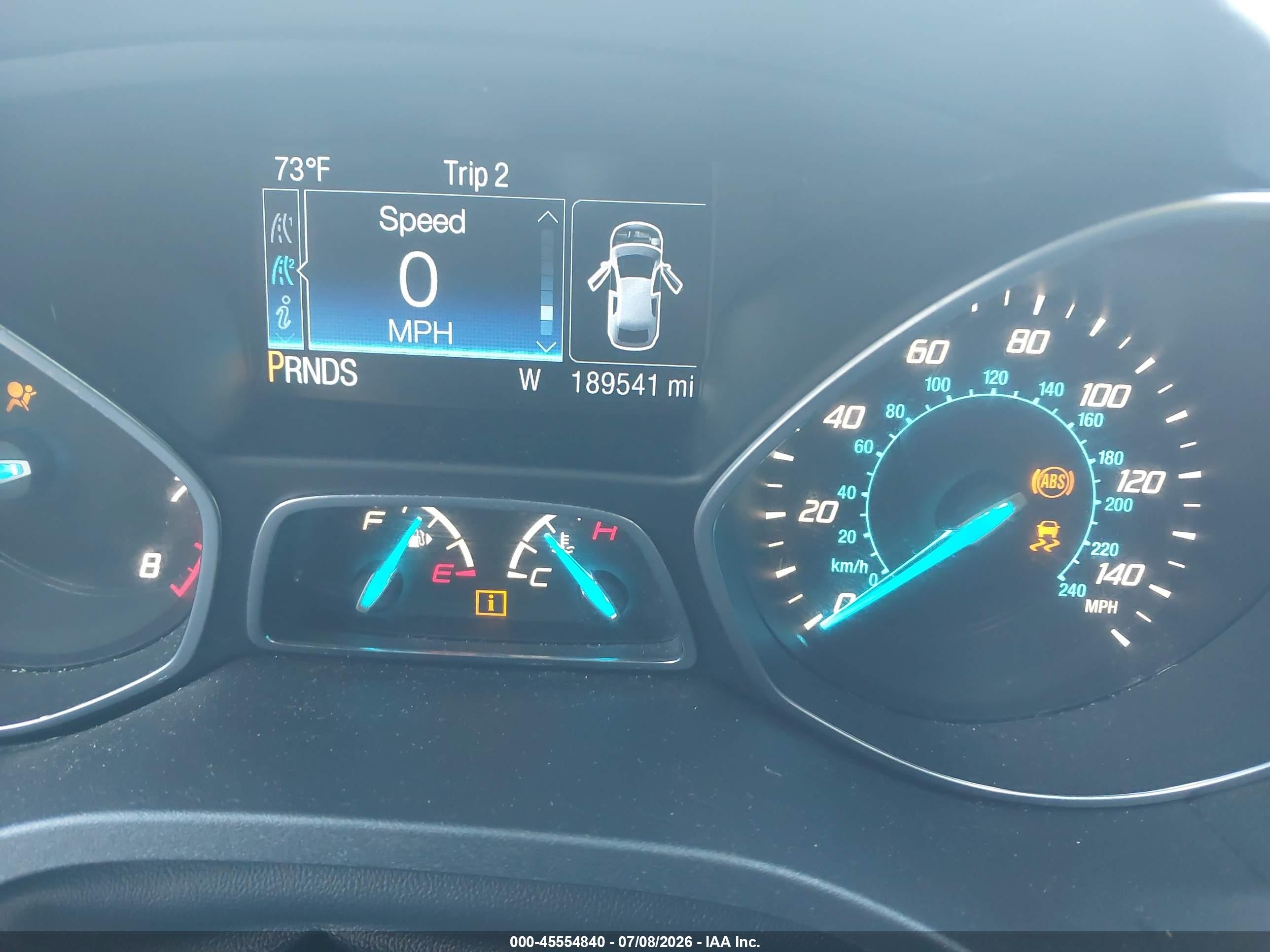 2014 Ford Escape Se Серый vin: 1FMCU9G96EUC59193