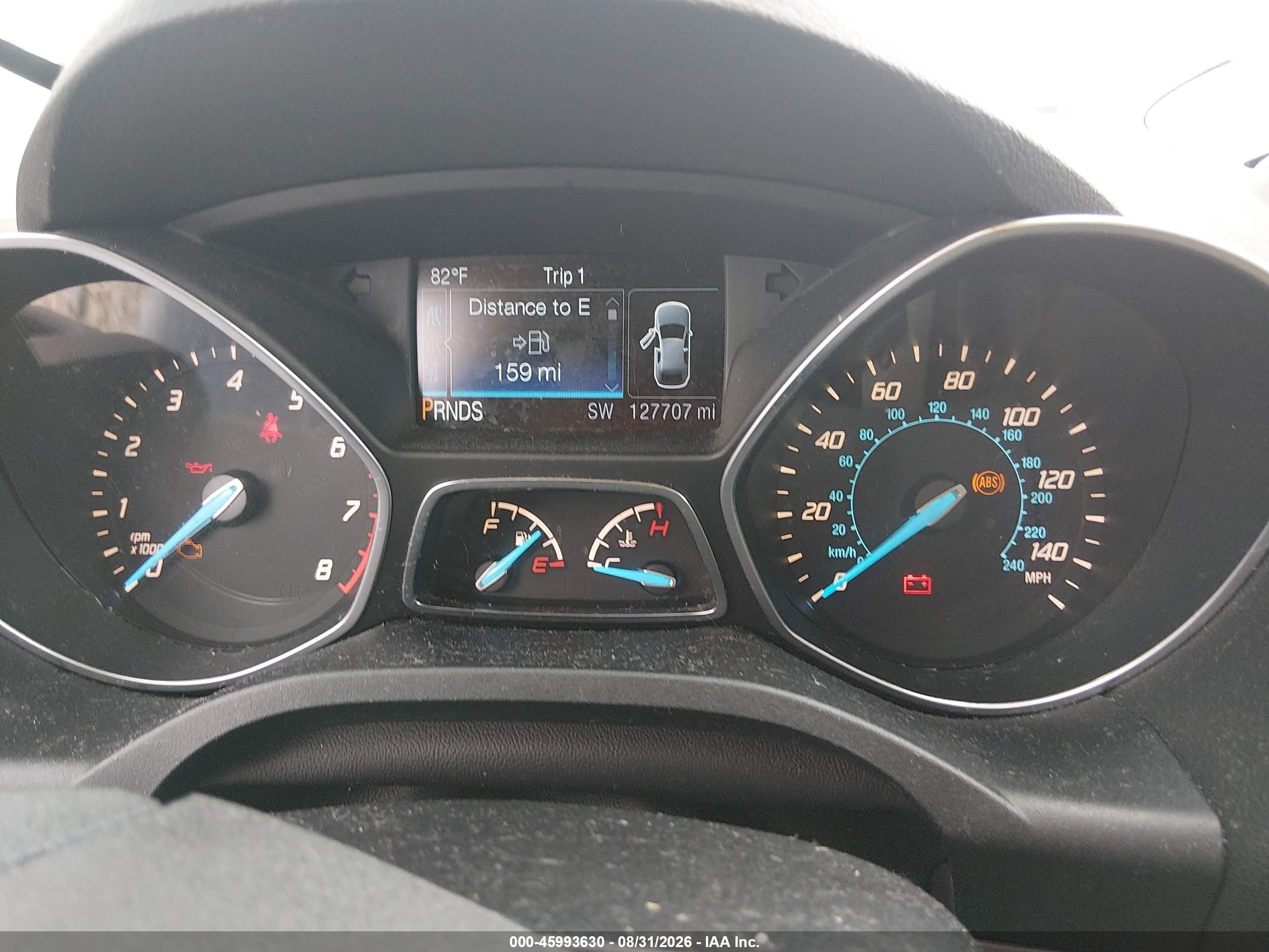 2014 Ford Escape Se Blue vin: 1FMCU9G96EUC77533