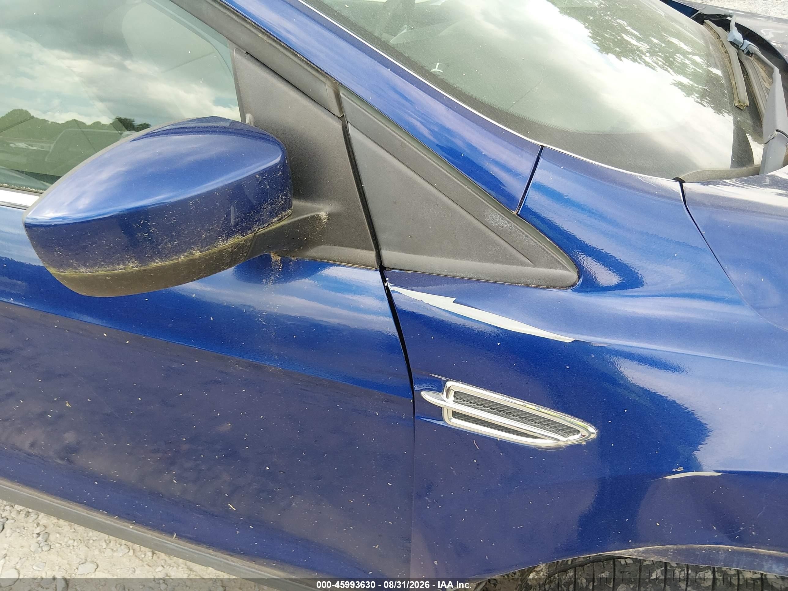2014 Ford Escape Se Blue vin: 1FMCU9G96EUC77533