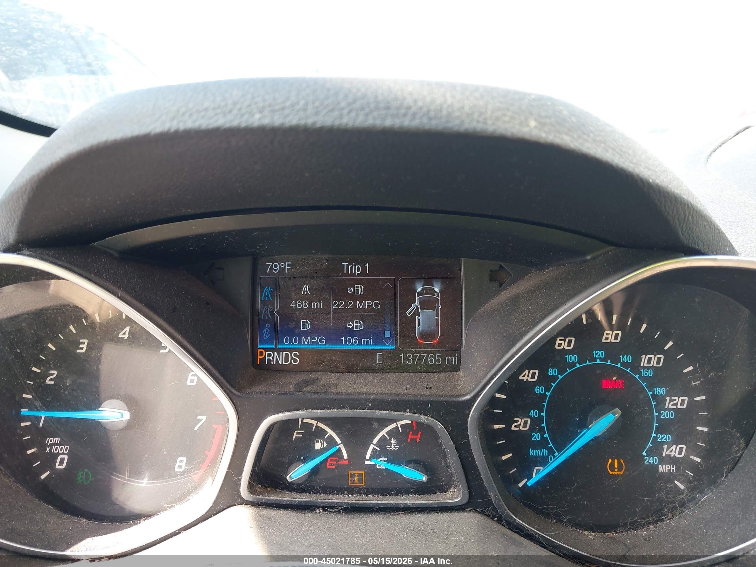 2014 Ford Escape Se Red vin: 1FMCU9G96EUD08778