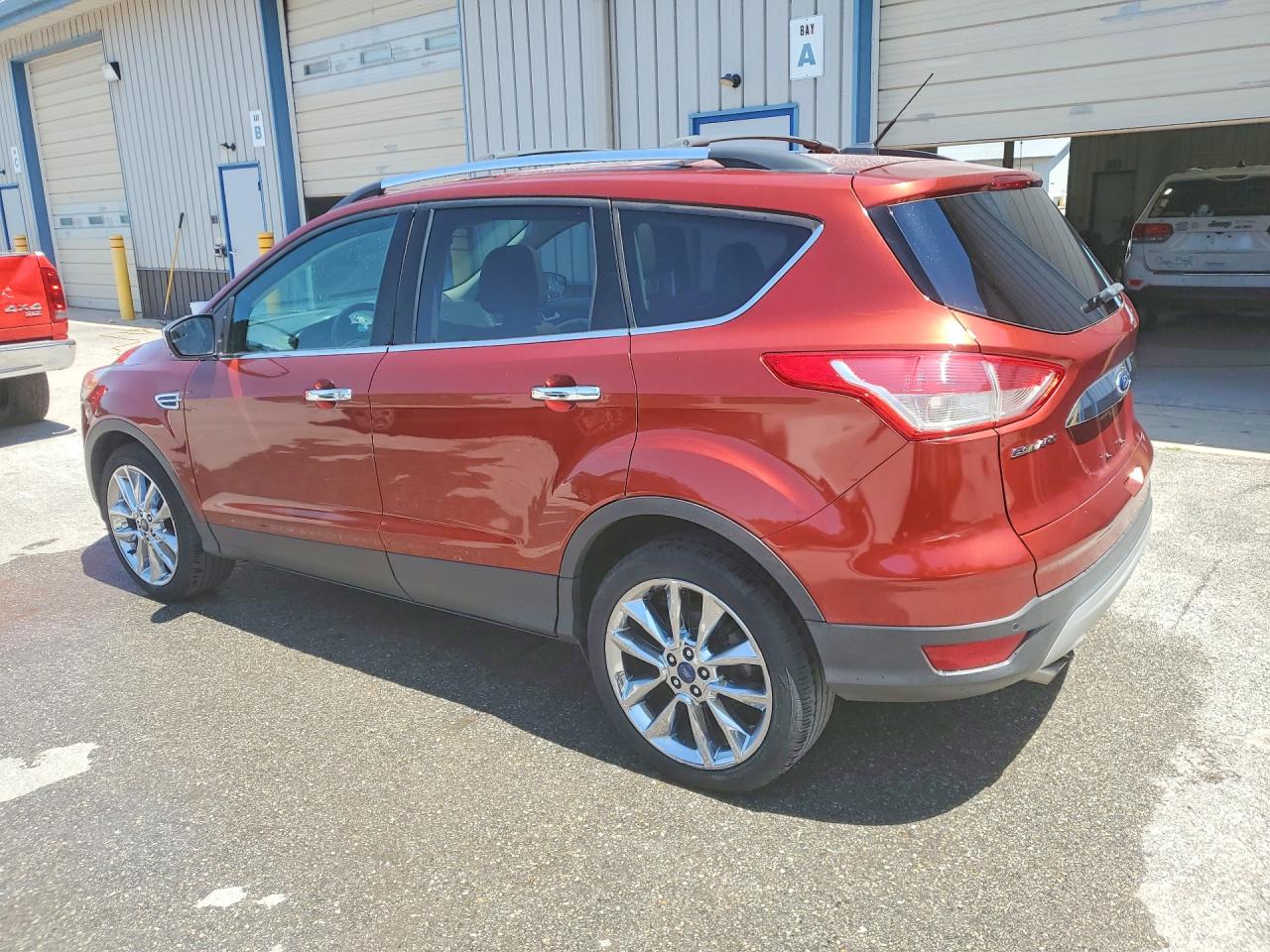 2015 Ford Escape Se Orange vin: 1FMCU9G96FUA14251