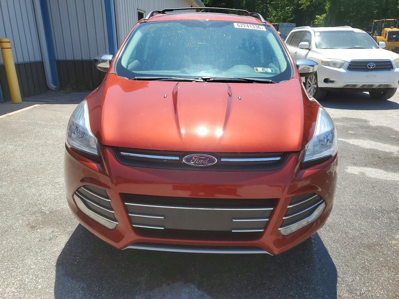 2015 Ford Escape Se Orange vin: 1FMCU9G96FUA14251