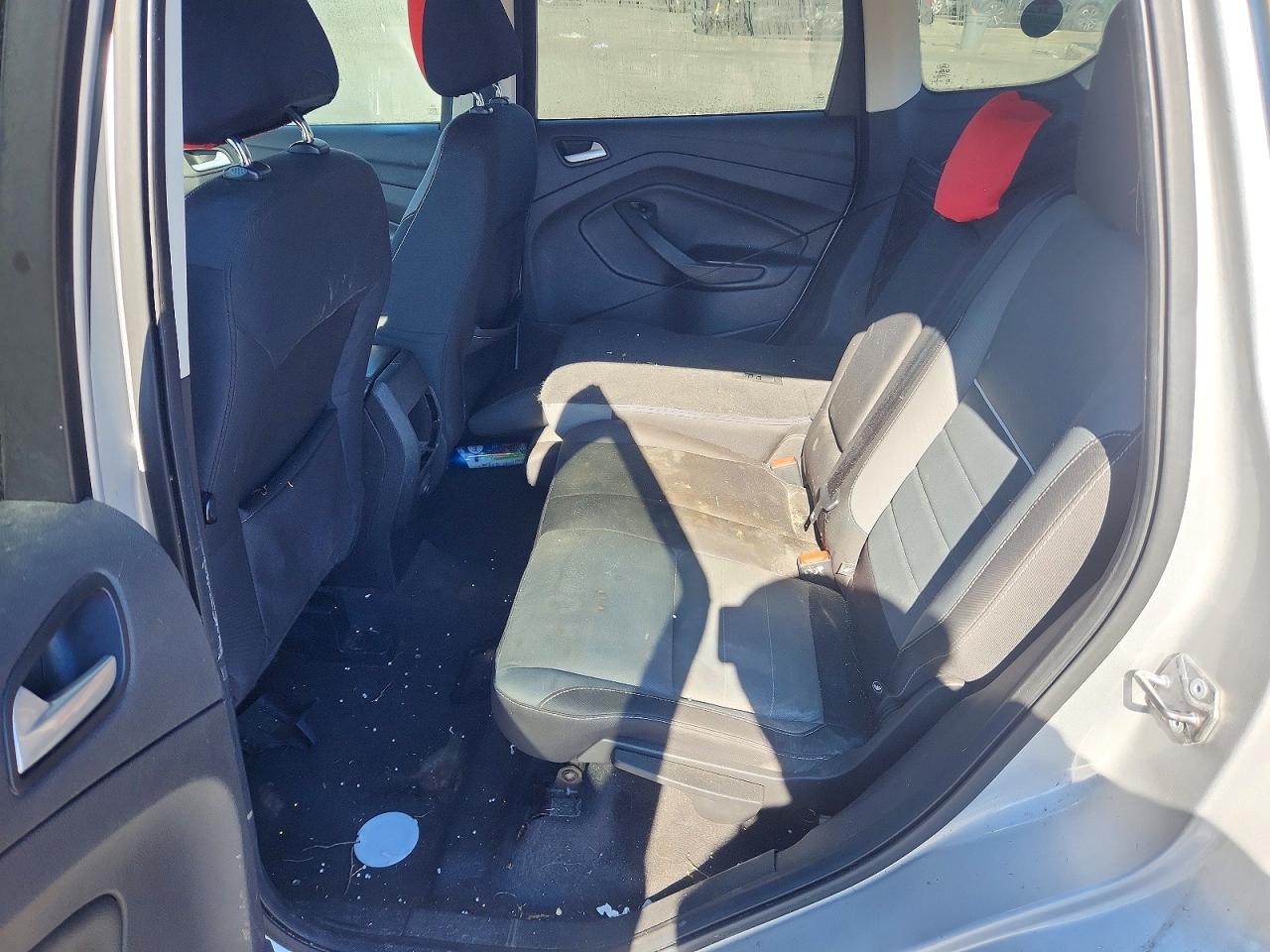 2015 Ford Escape Se Silver vin: 1FMCU9G96FUA29994