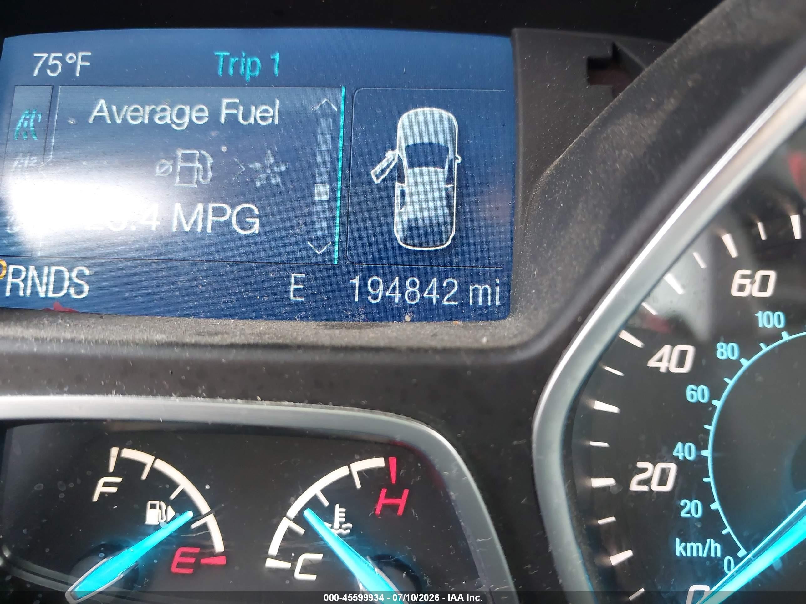 2015 Ford Escape Se White vin: 1FMCU9G96FUA76362