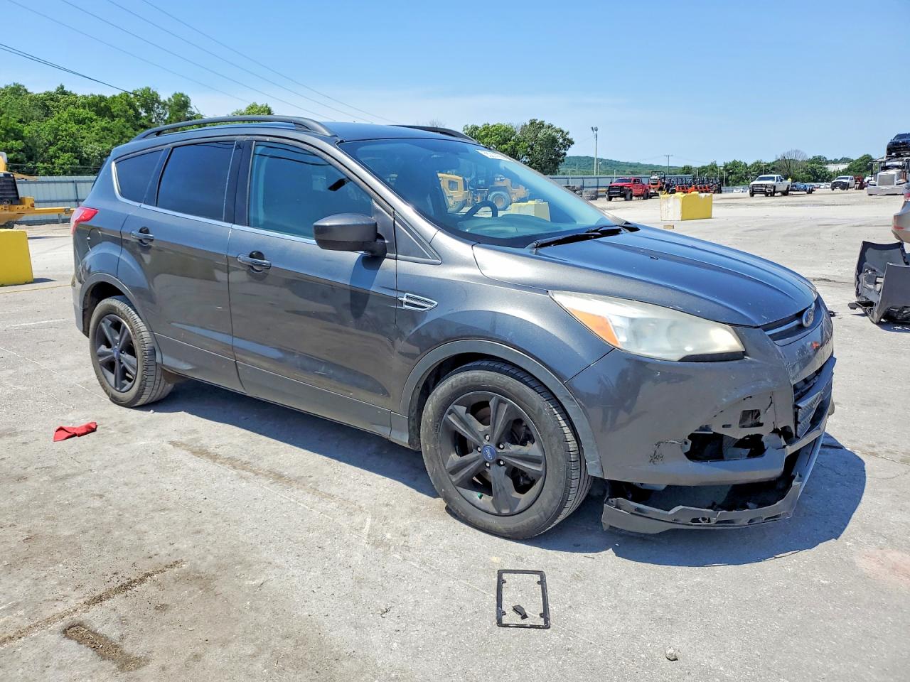 2015 Ford Escape Se Серый vin: 1FMCU9G96FUB19324