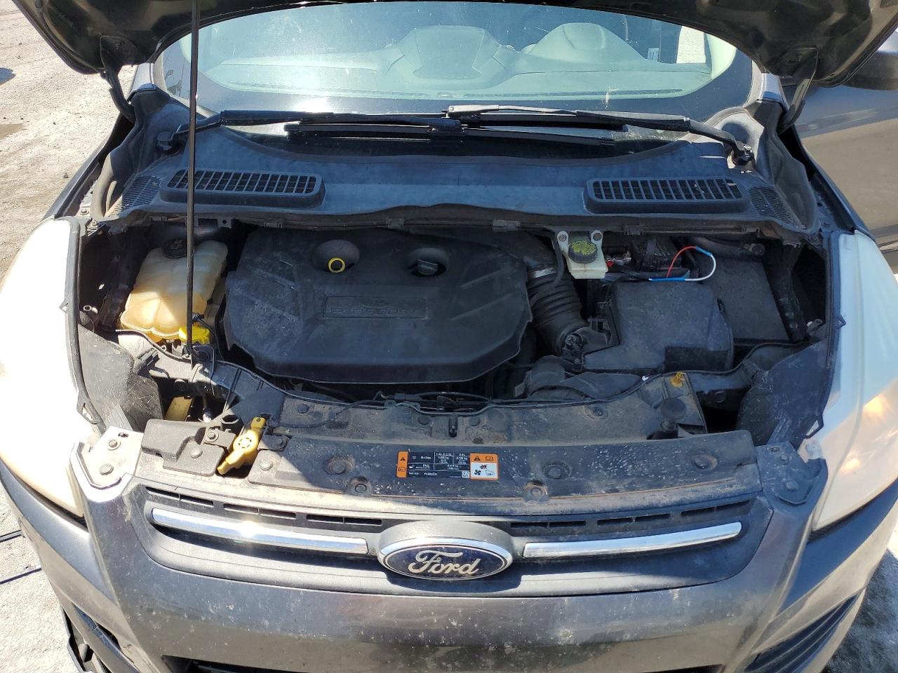 2015 Ford Escape Se Серый vin: 1FMCU9G96FUB19324