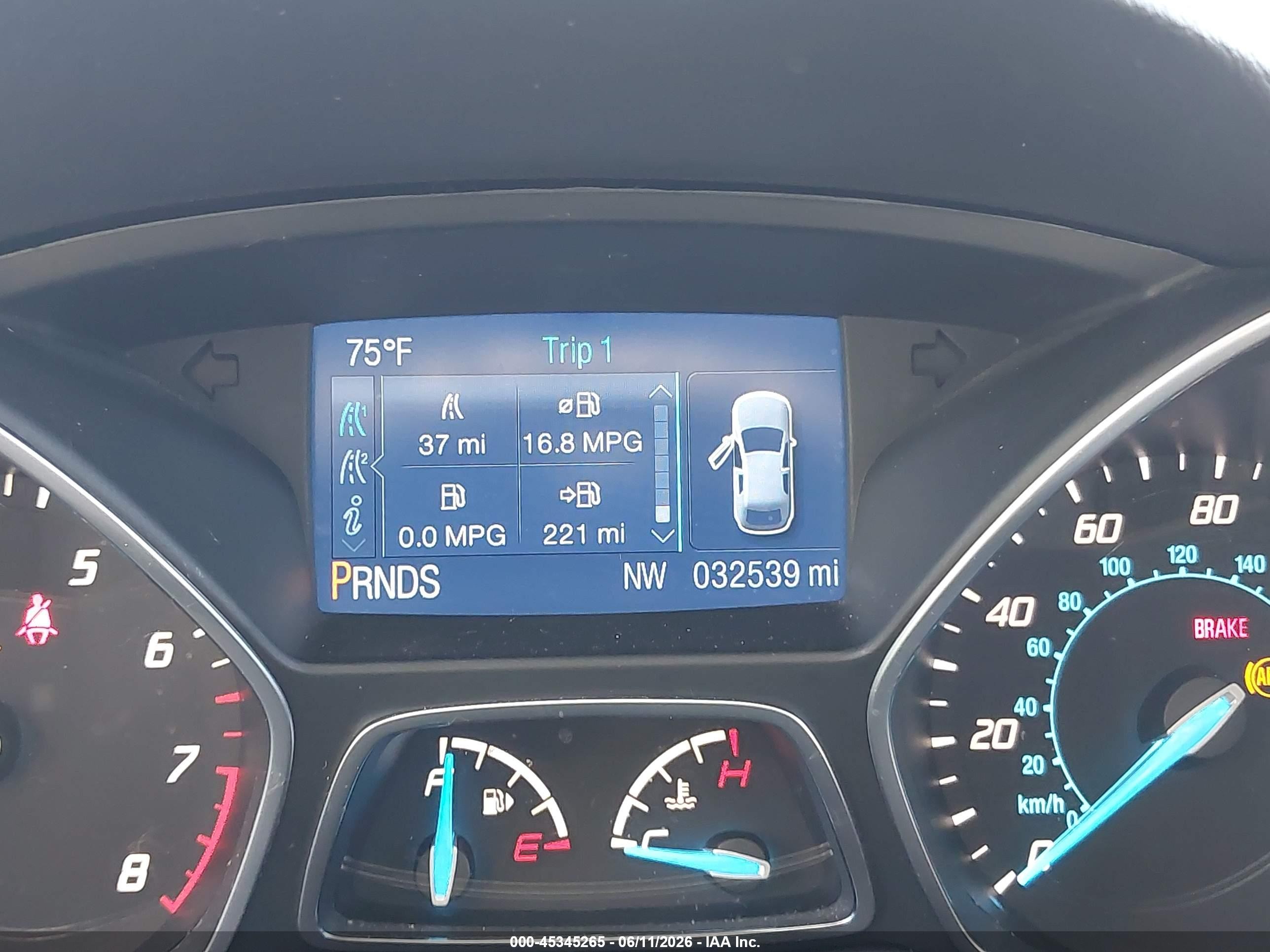 2015 Ford Escape Se White vin: 1FMCU9G96FUB96288