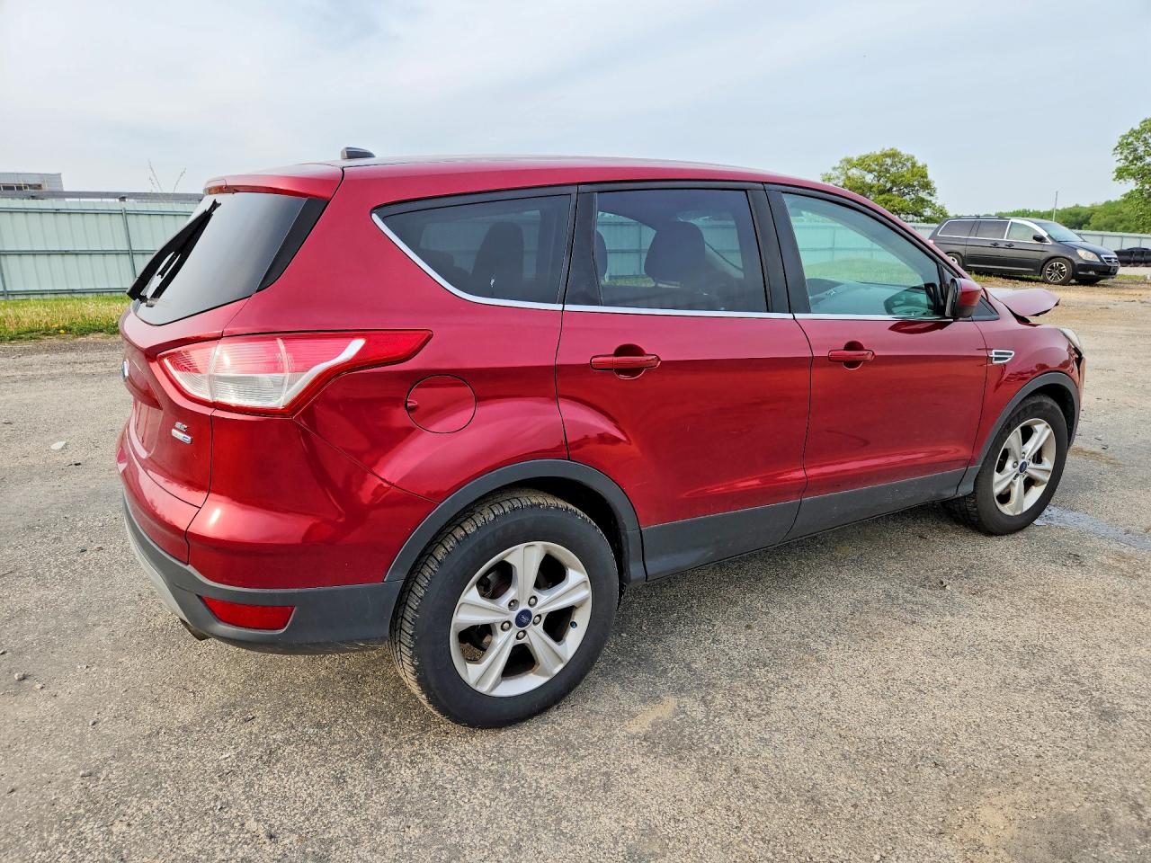 2015 Ford Escape Se Red vin: 1FMCU9G96FUC21576