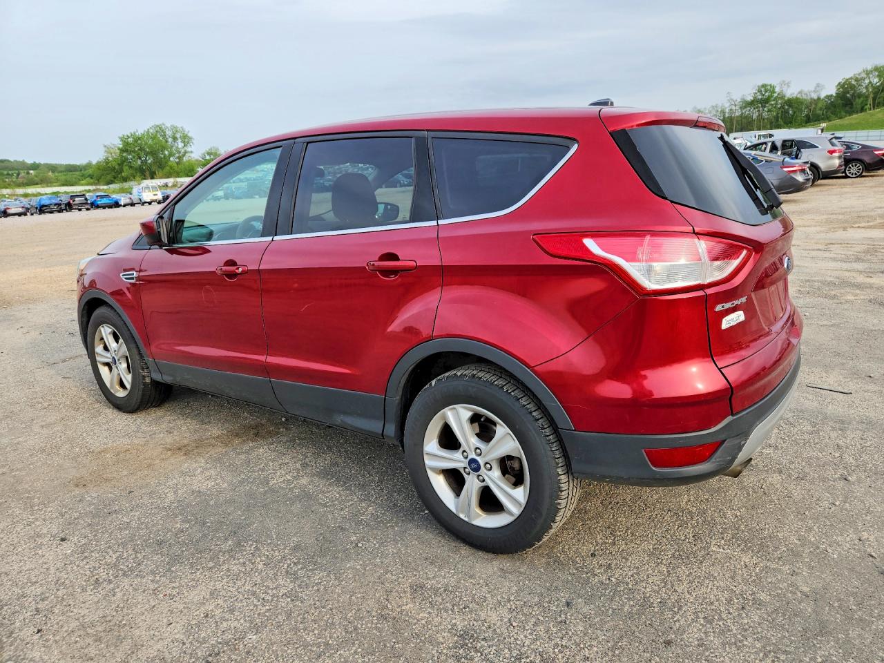 2015 Ford Escape Se Red vin: 1FMCU9G96FUC21576