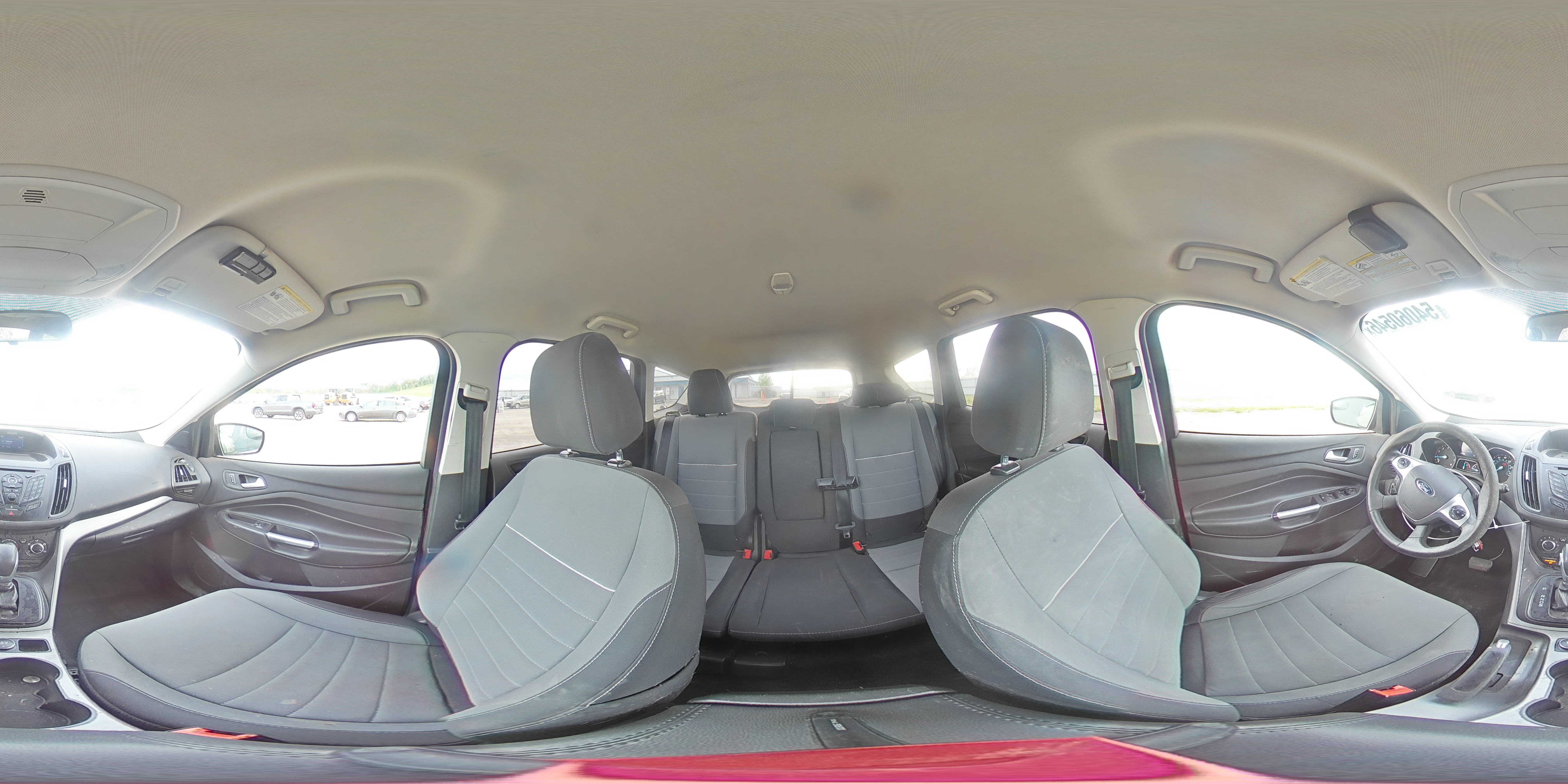 2015 Ford Escape Se Red vin: 1FMCU9G96FUC21576