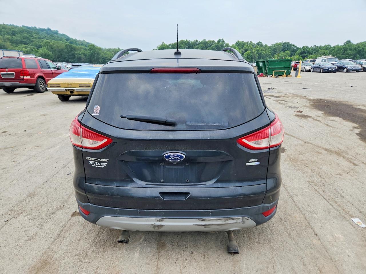 2015 Ford Escape Se Black vin: 1FMCU9G96FUC33520