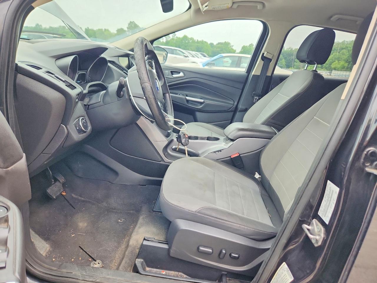 2015 Ford Escape Se Black vin: 1FMCU9G96FUC33520