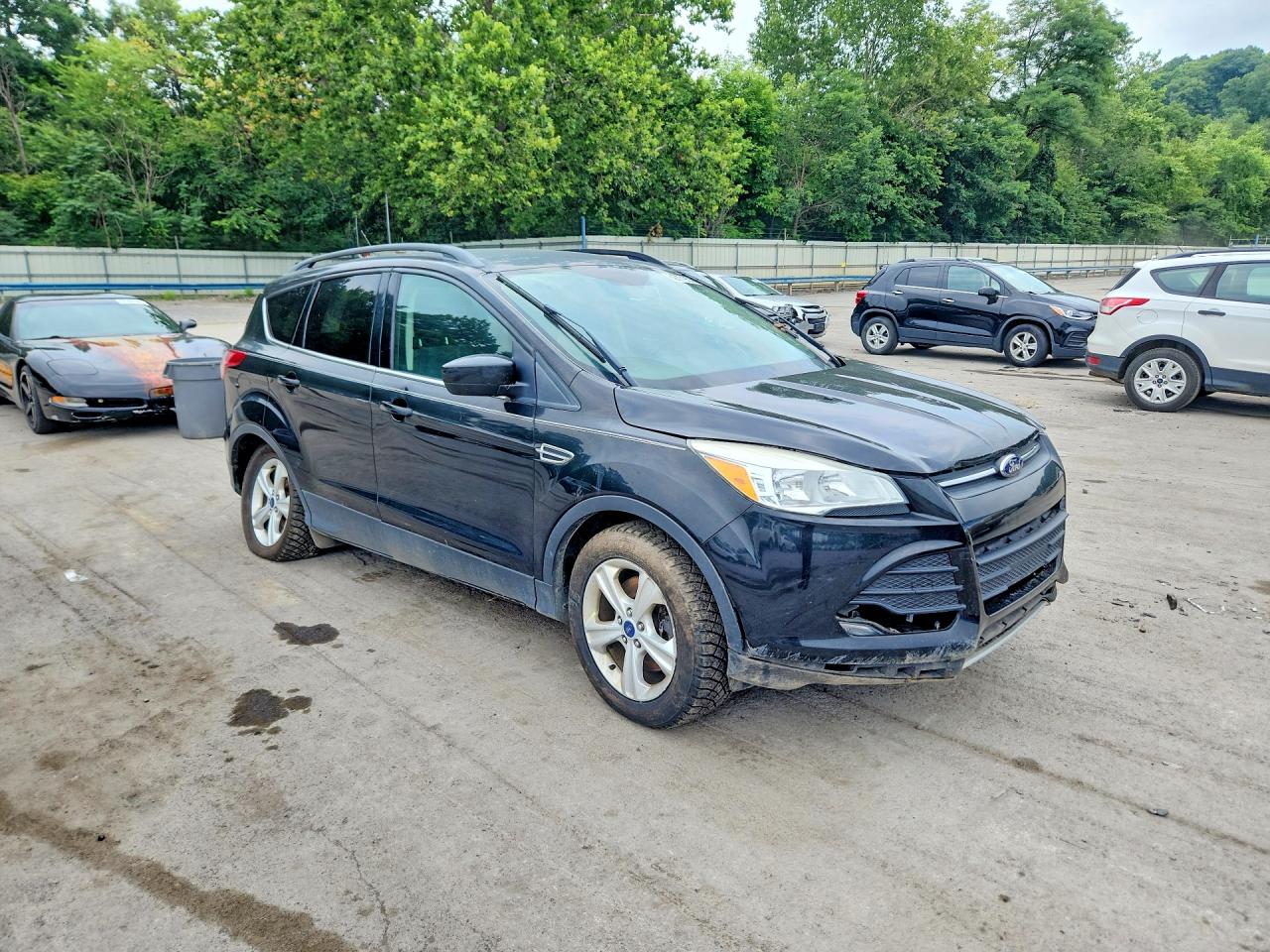 2015 Ford Escape Se Black vin: 1FMCU9G96FUC33520