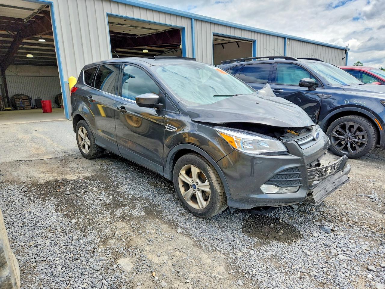 2015 Ford Escape Se Gray vin: 1FMCU9G96FUC64833