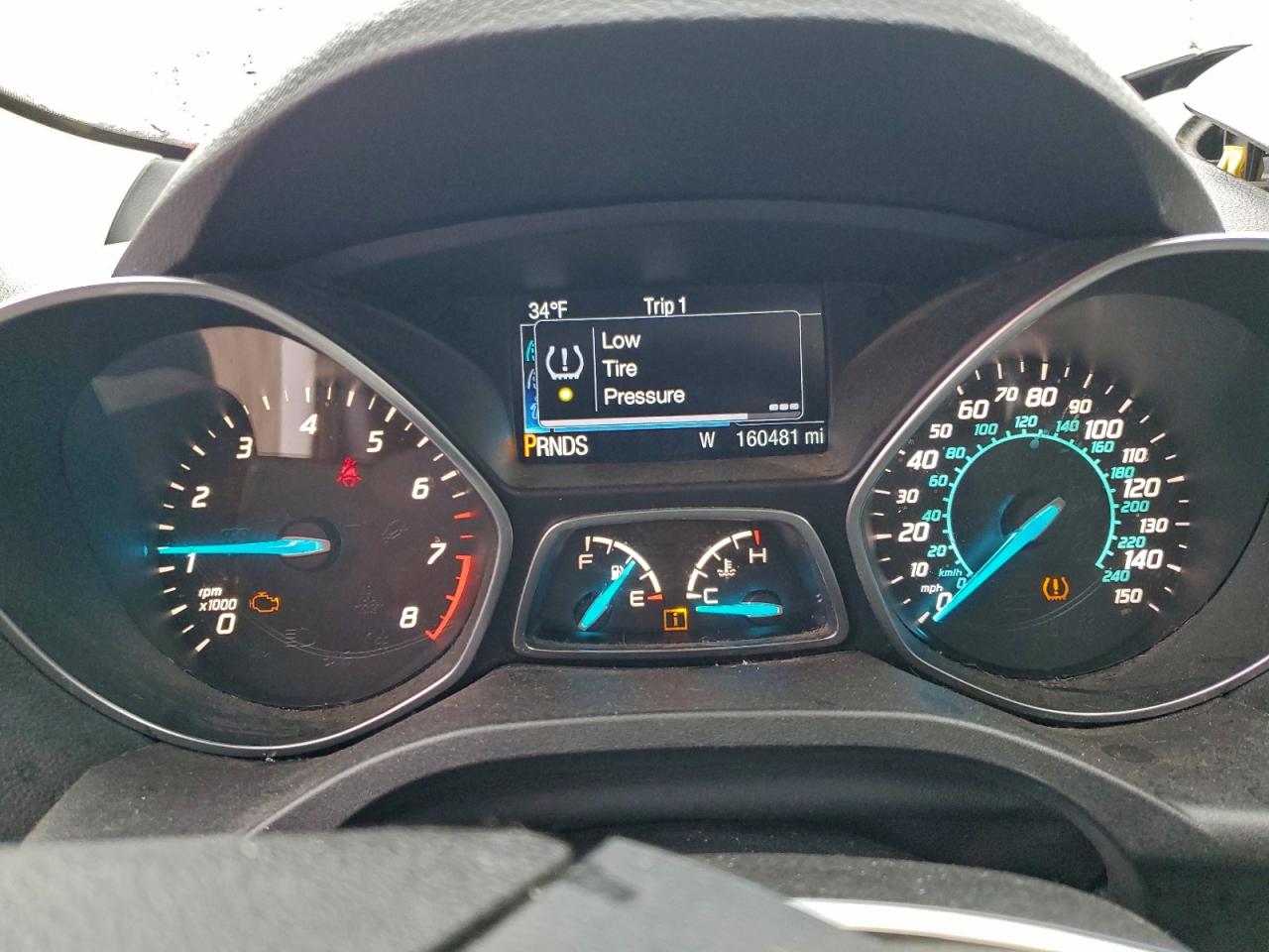 2015 Ford Escape Se White vin: 1FMCU9G96FUC70096