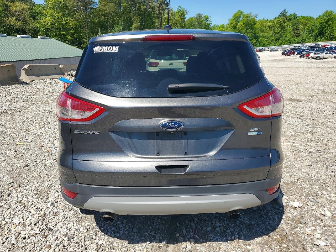 2015 Ford Escape Se Gray vin: 1FMCU9G96FUC71975