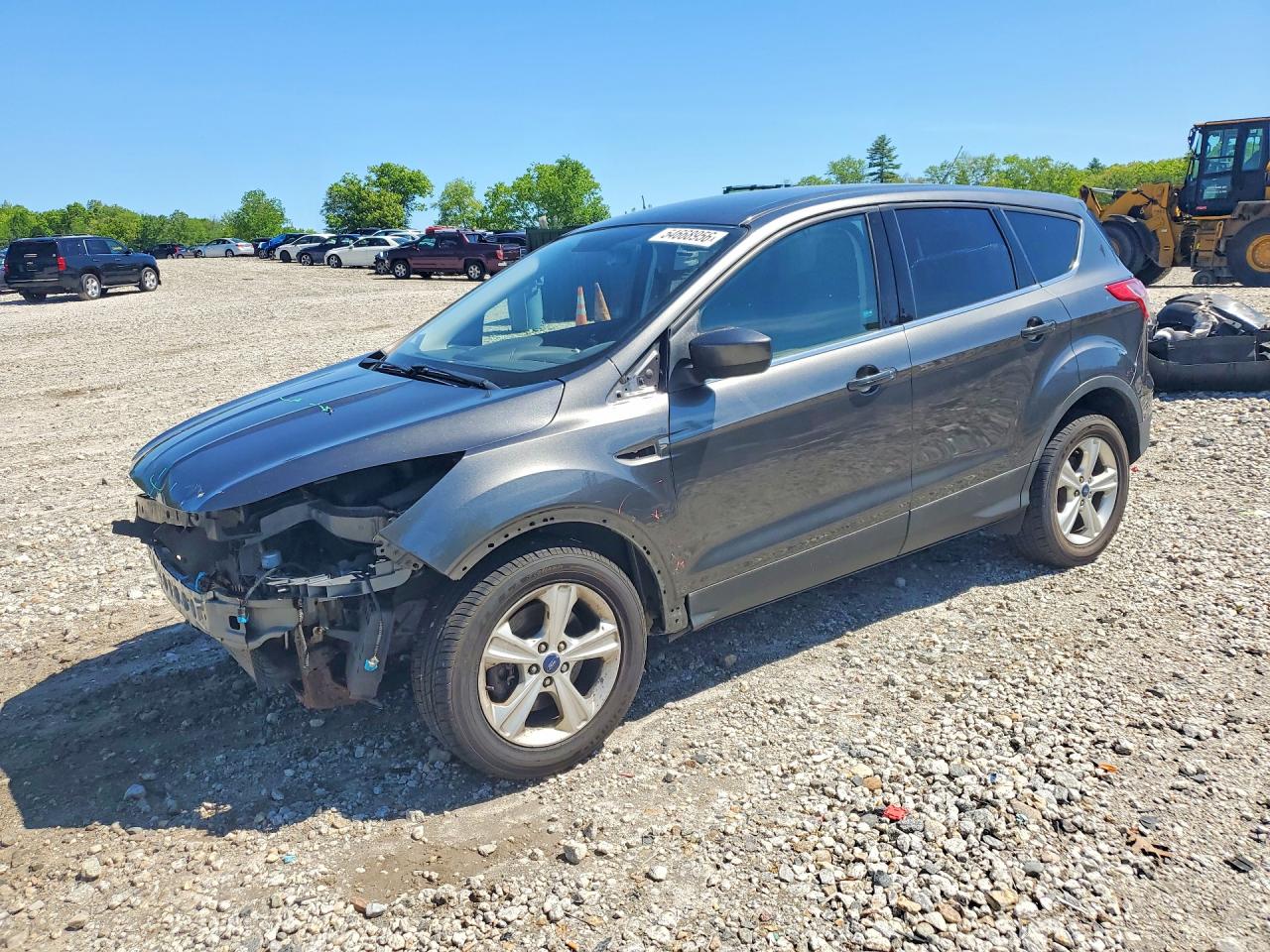 2015 Ford Escape Se Gray vin: 1FMCU9G96FUC71975
