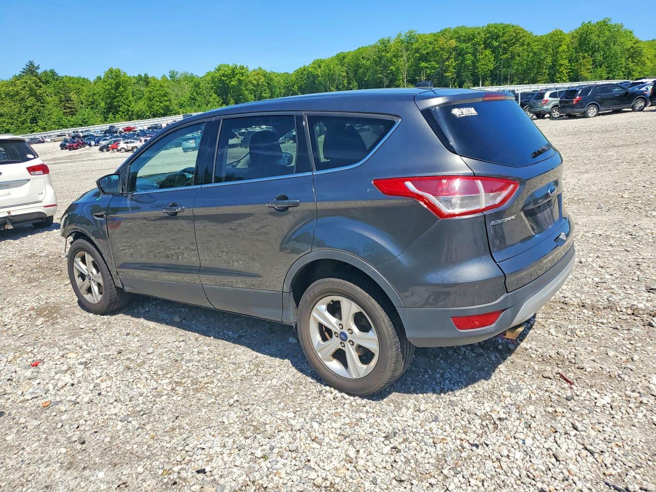 2015 Ford Escape Se Gray vin: 1FMCU9G96FUC71975
