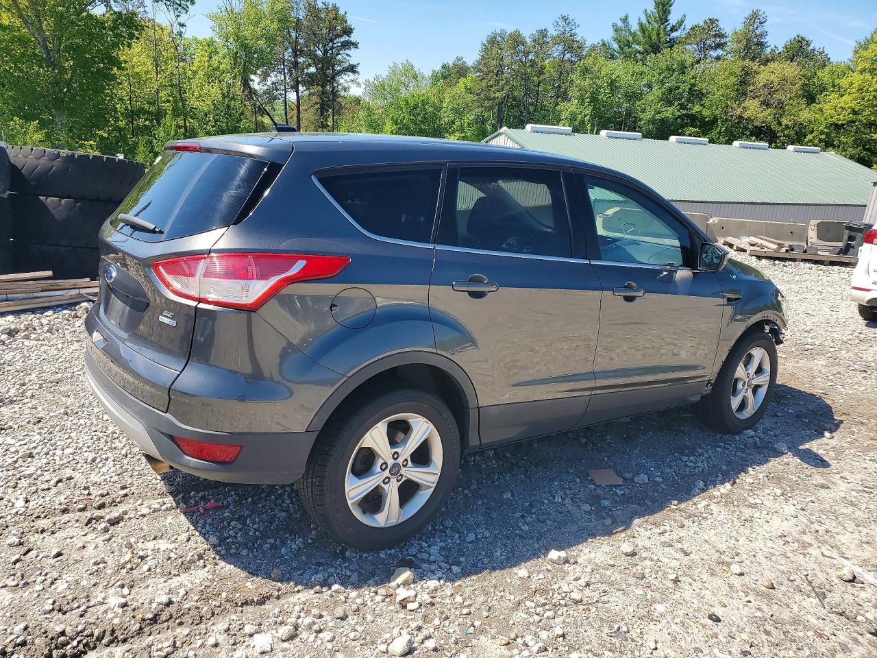 2015 Ford Escape Se Gray vin: 1FMCU9G96FUC71975