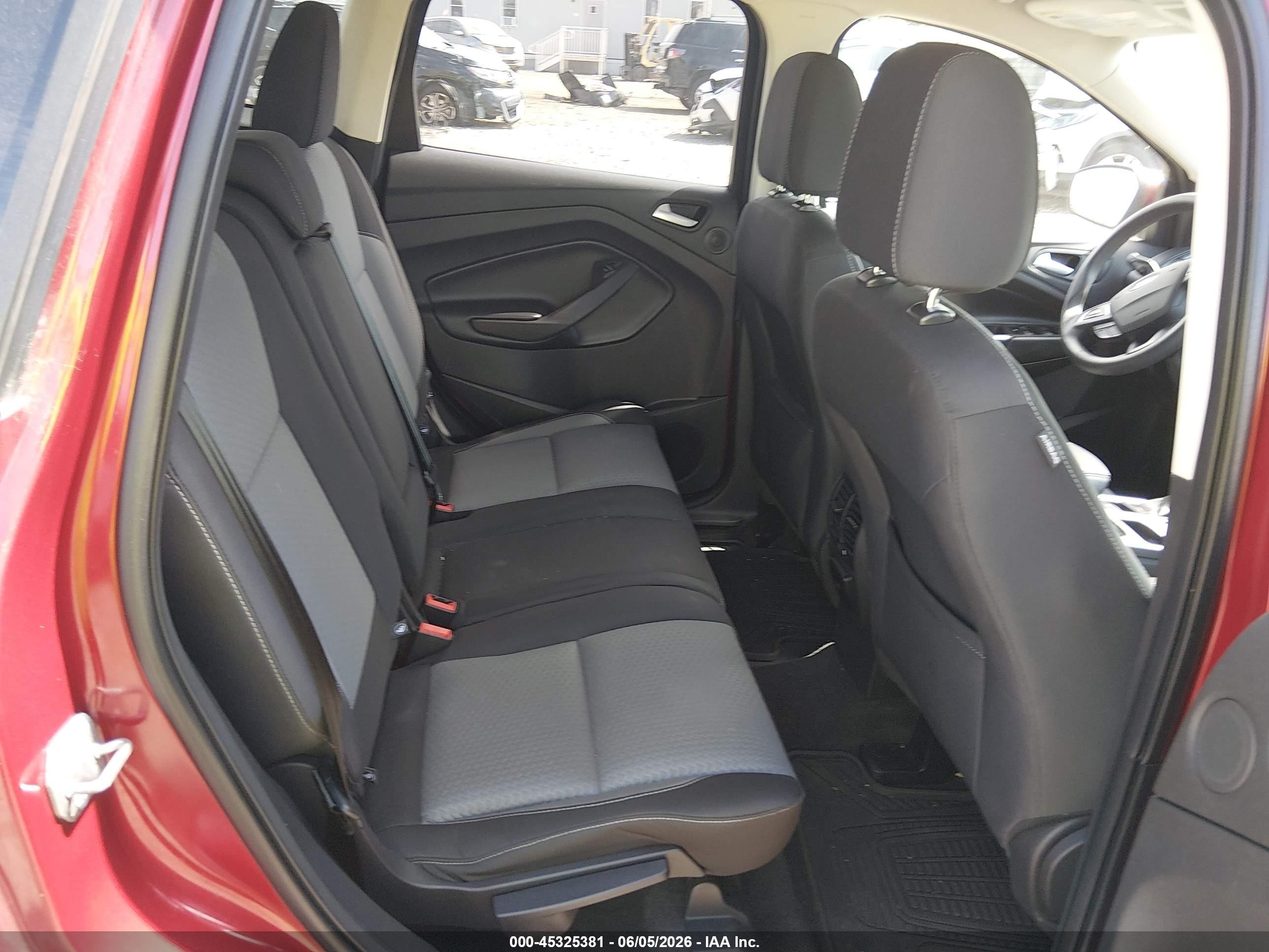 2017 Ford Escape Se Burgundy vin: 1FMCU9G96HUB51855