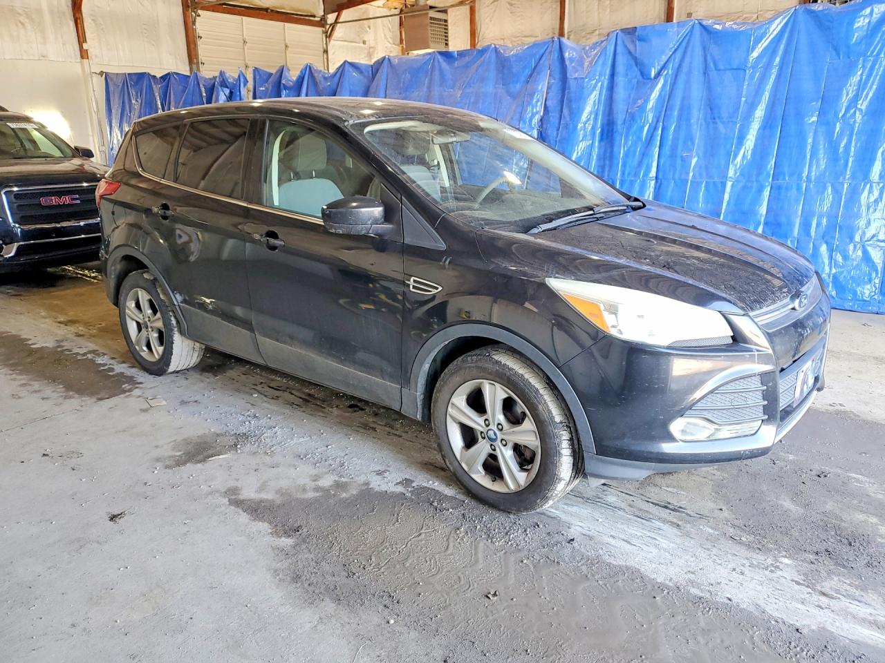 2013 Ford Escape Se Black vin: 1FMCU9G97DUC98311
