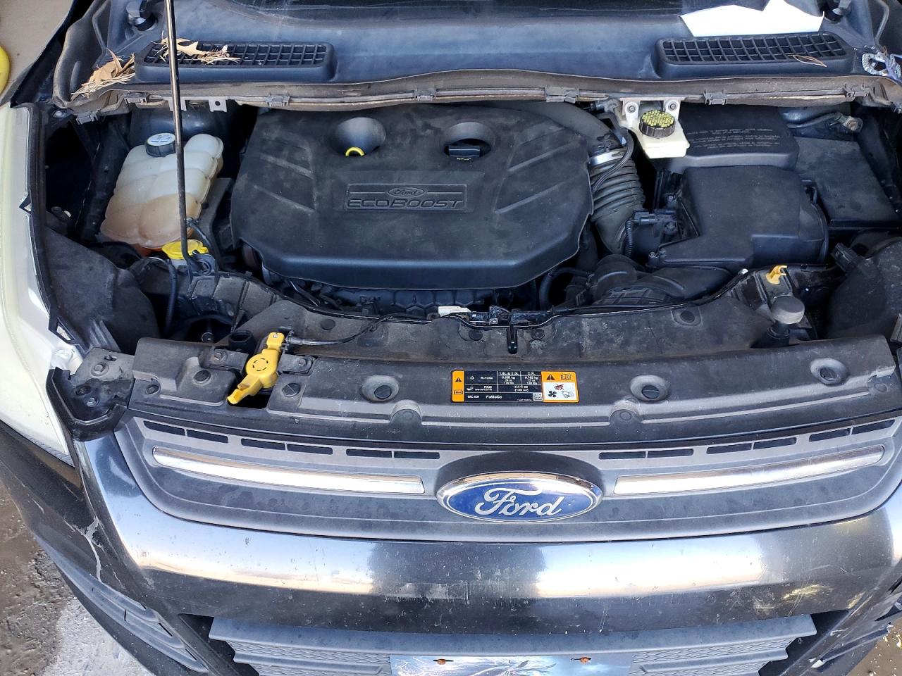 2013 Ford Escape Se Black vin: 1FMCU9G97DUC98311
