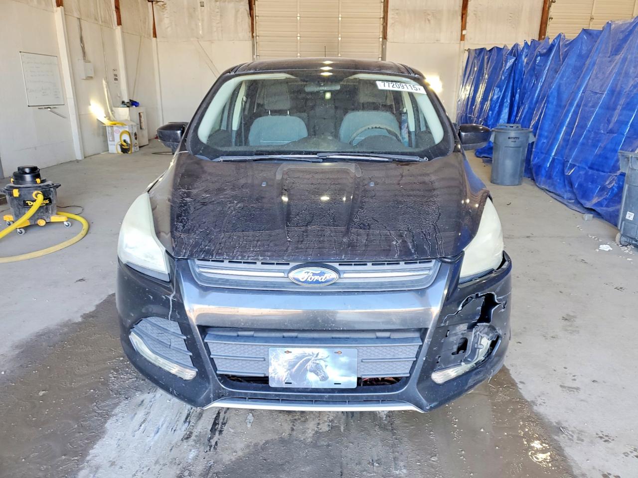 2013 Ford Escape Se Black vin: 1FMCU9G97DUC98311