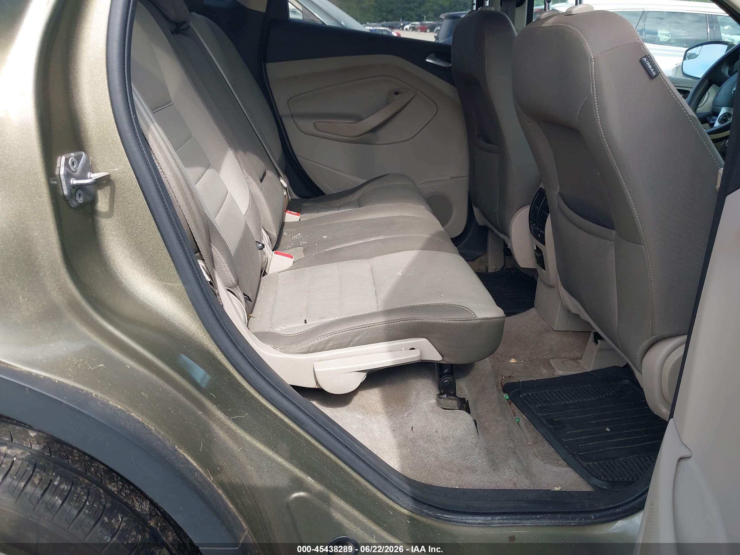 2014 Ford Escape Se Beige vin: 1FMCU9G97EUA05363