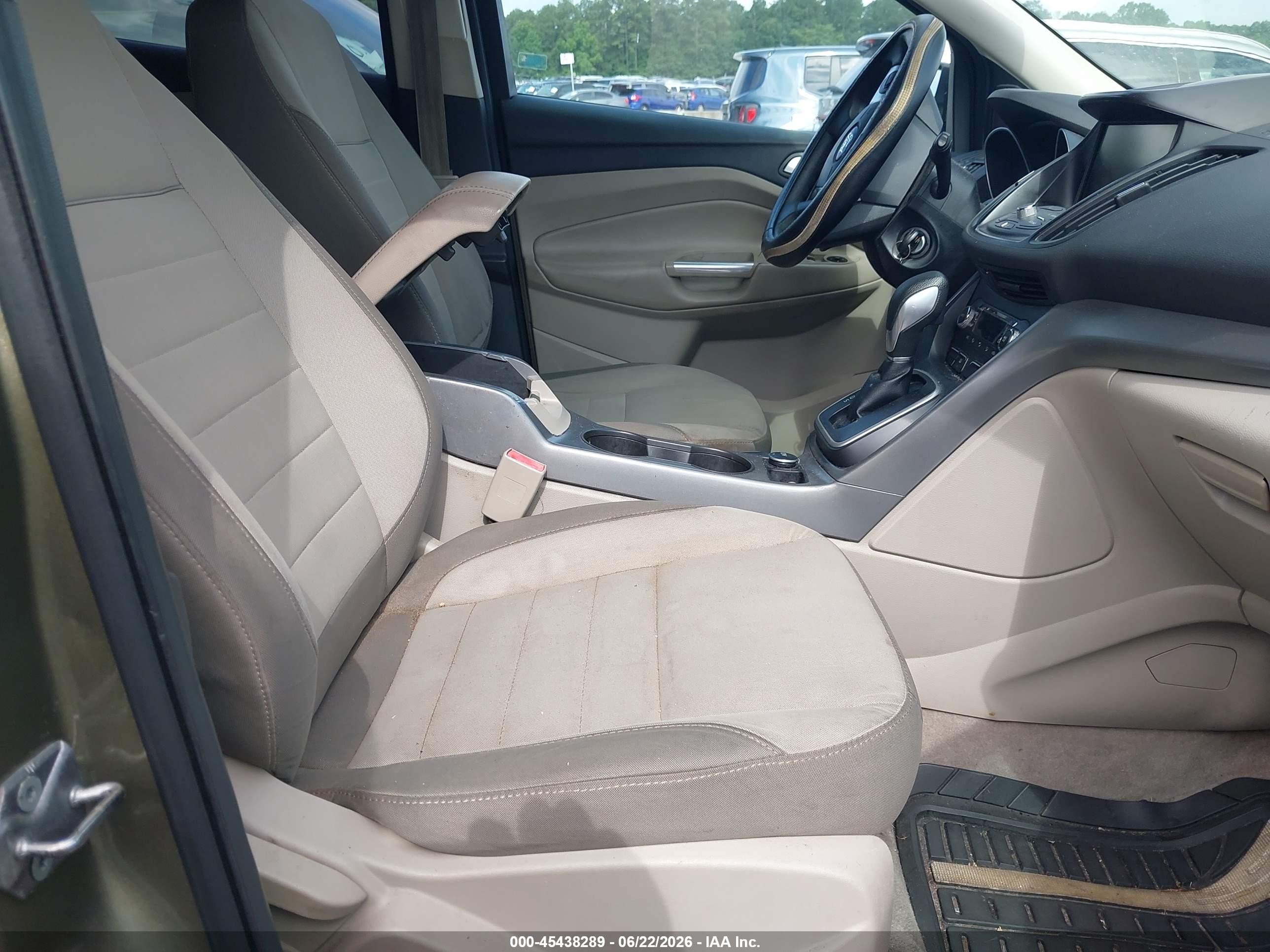 2014 Ford Escape Se Beige vin: 1FMCU9G97EUA05363