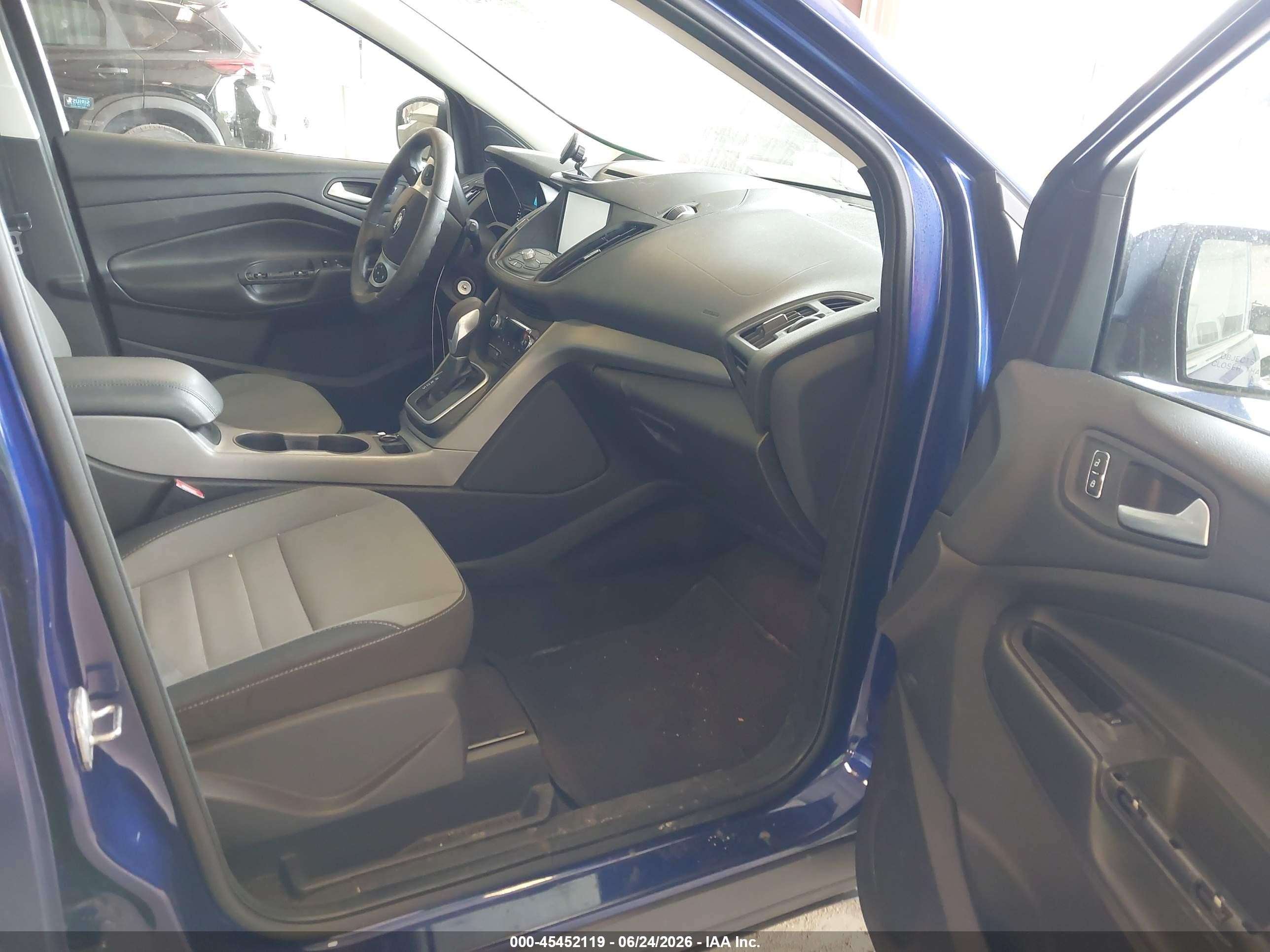 2014 Ford Escape Se Blue vin: 1FMCU9G97EUA57222