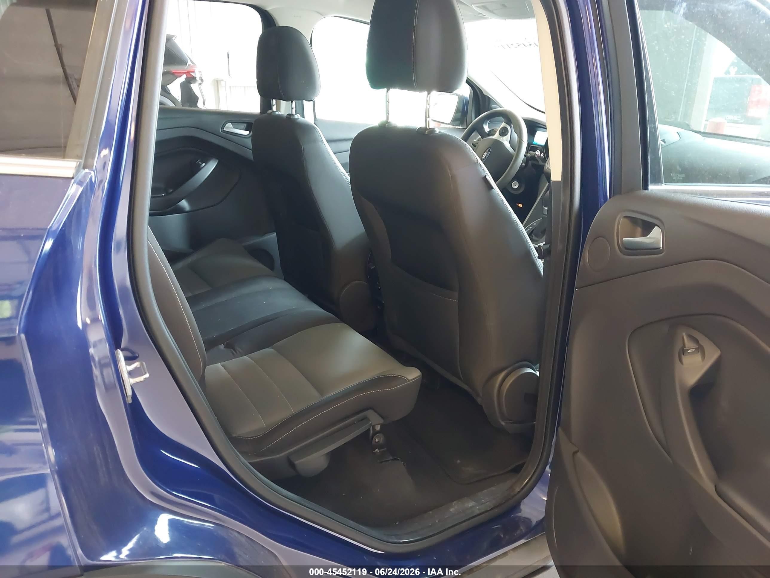 2014 Ford Escape Se Blue vin: 1FMCU9G97EUA57222