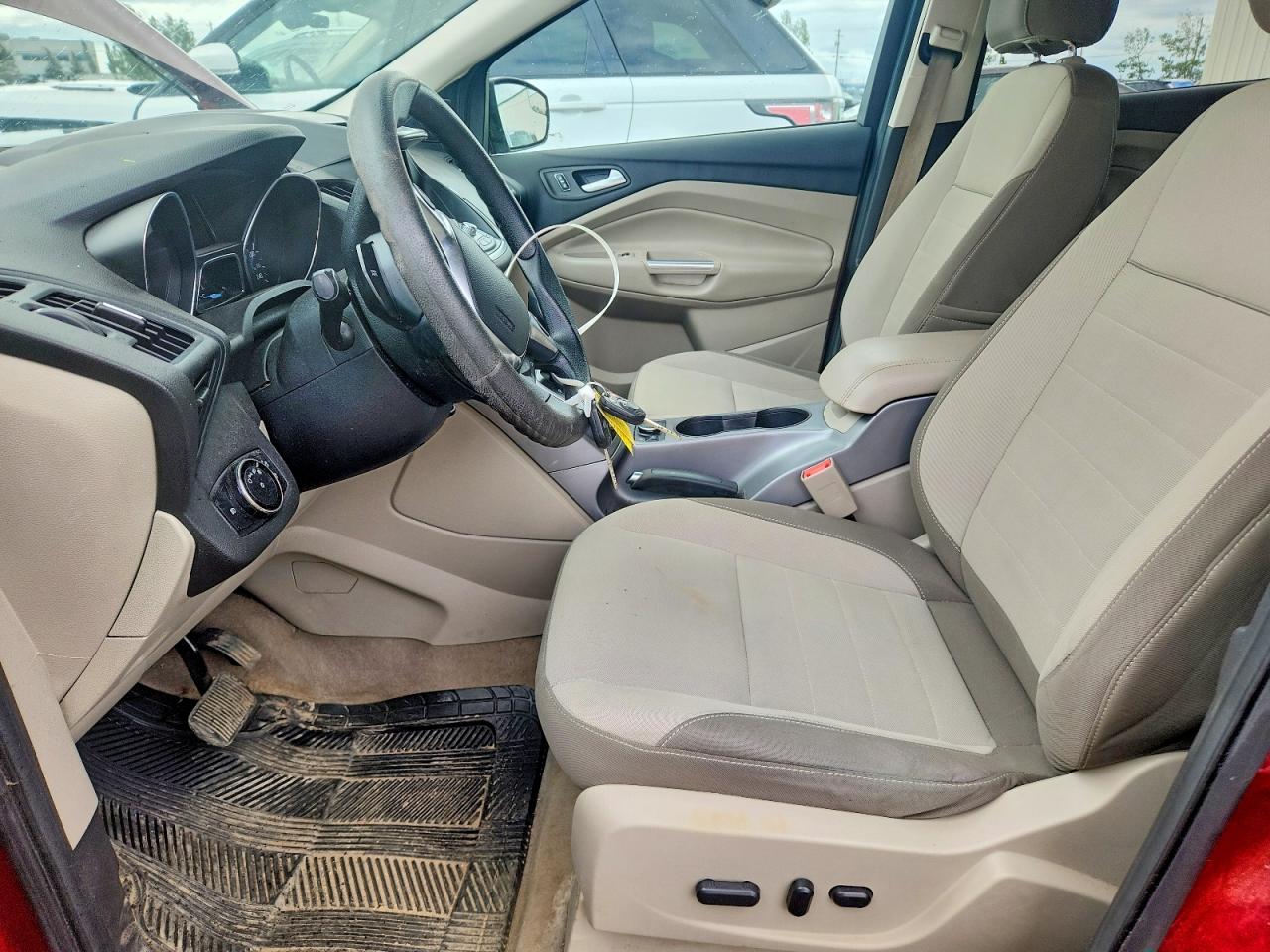 2014 Ford Escape Se Red vin: 1FMCU9G97EUA95484