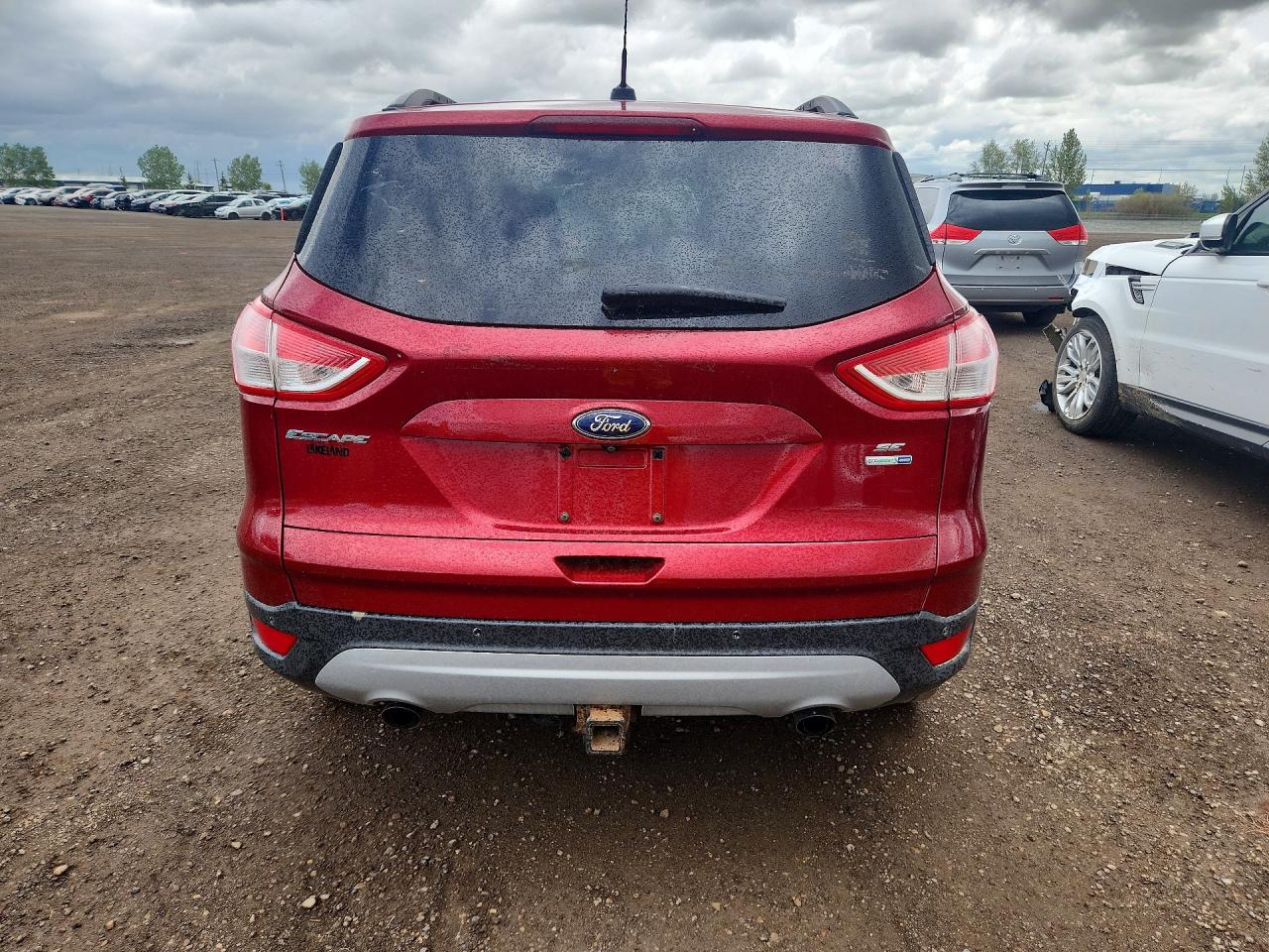 2014 Ford Escape Se Red vin: 1FMCU9G97EUA95484