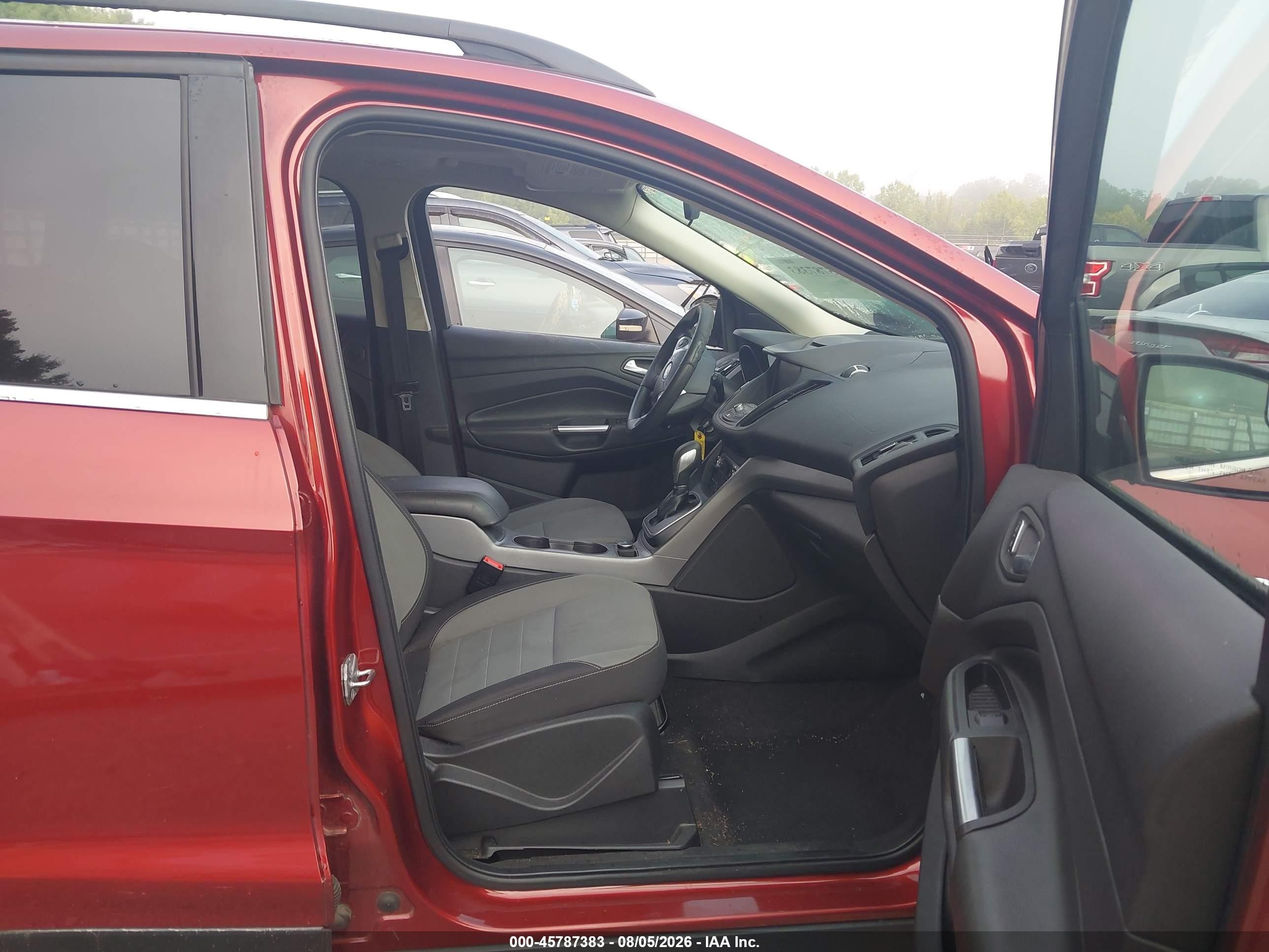 2014 Ford Escape Se Red vin: 1FMCU9G97EUB26748