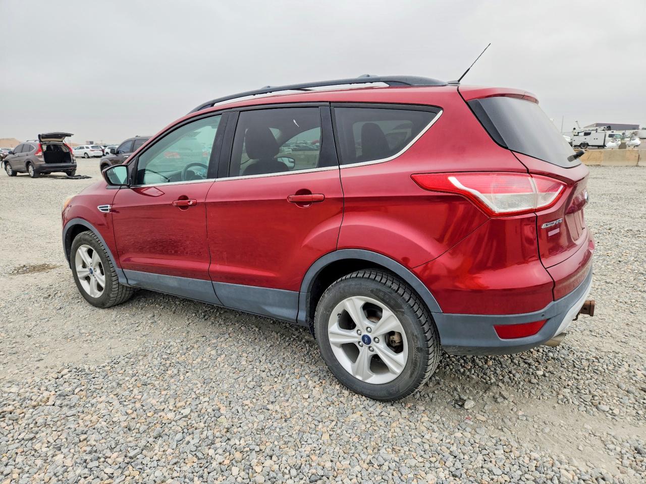 2014 Ford Escape Se Red vin: 1FMCU9G97EUB46479