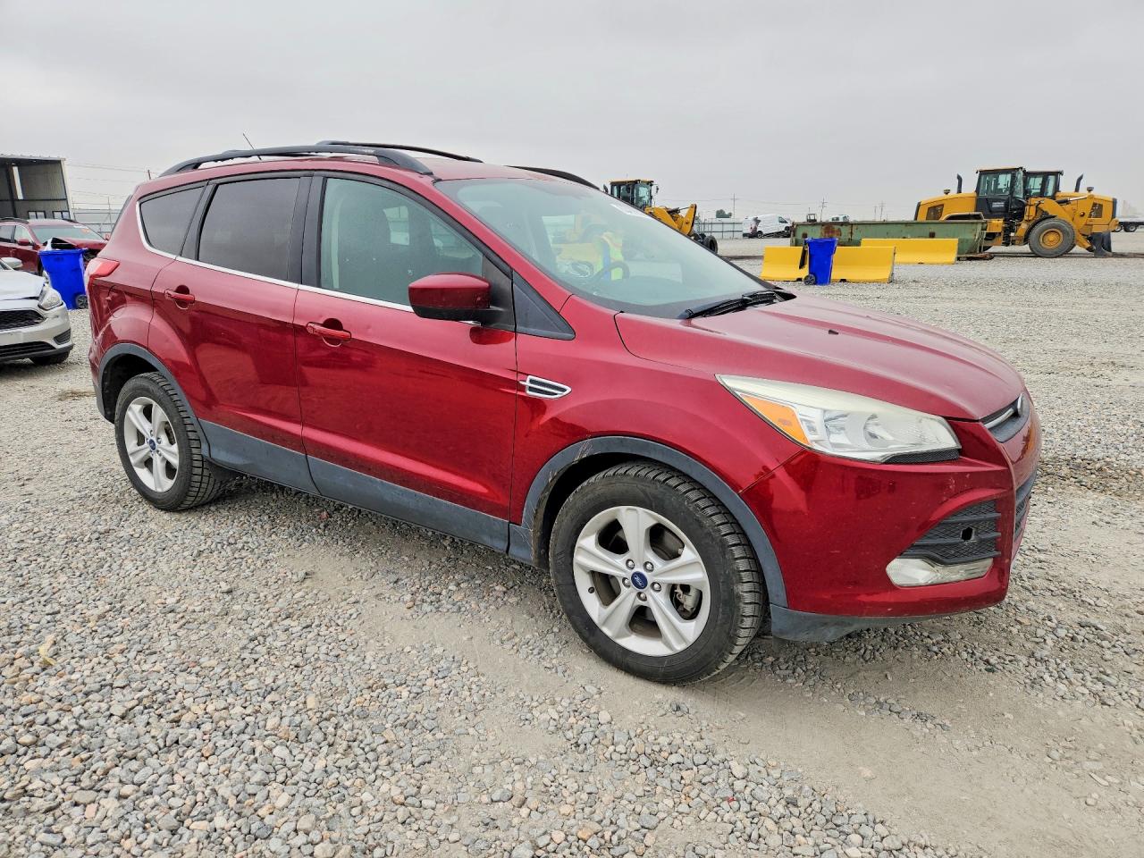2014 Ford Escape Se Red vin: 1FMCU9G97EUB46479