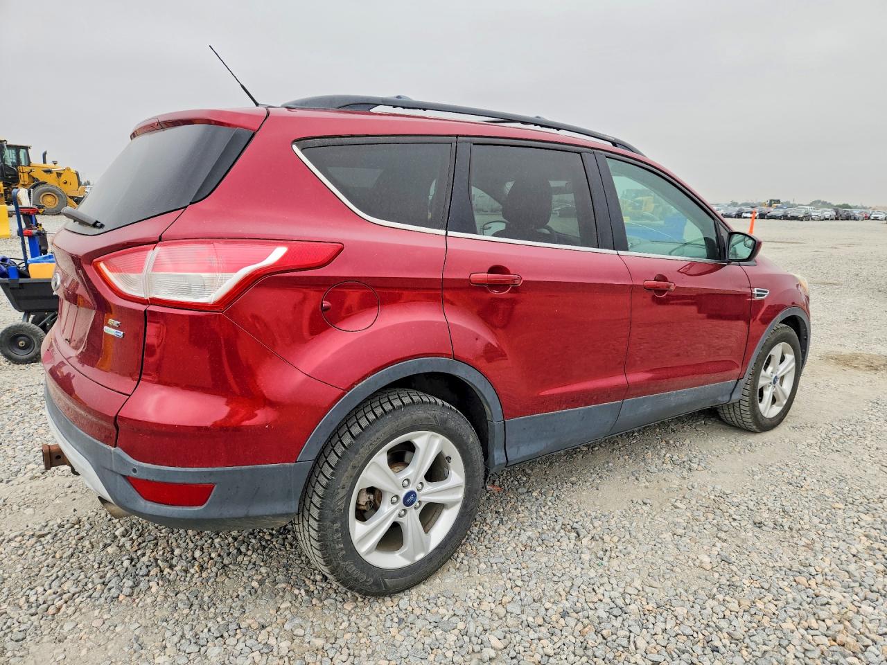 2014 Ford Escape Se Red vin: 1FMCU9G97EUB46479