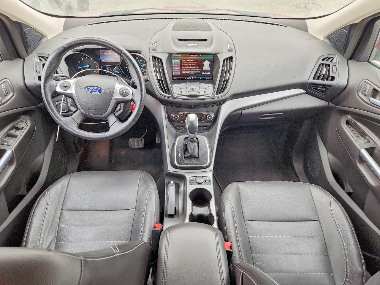 2014 Ford Escape Se Red vin: 1FMCU9G97EUB46479