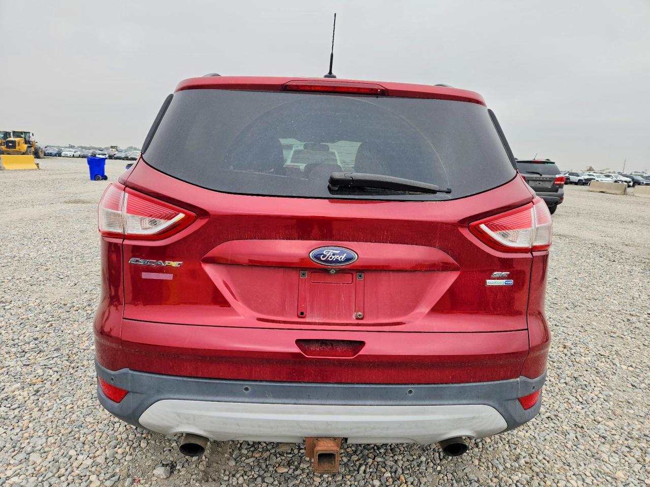 2014 Ford Escape Se Red vin: 1FMCU9G97EUB46479