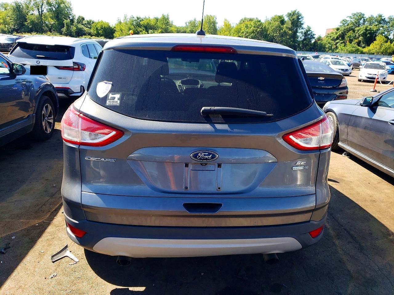 2014 Ford Escape Se Серый vin: 1FMCU9G97EUC72227