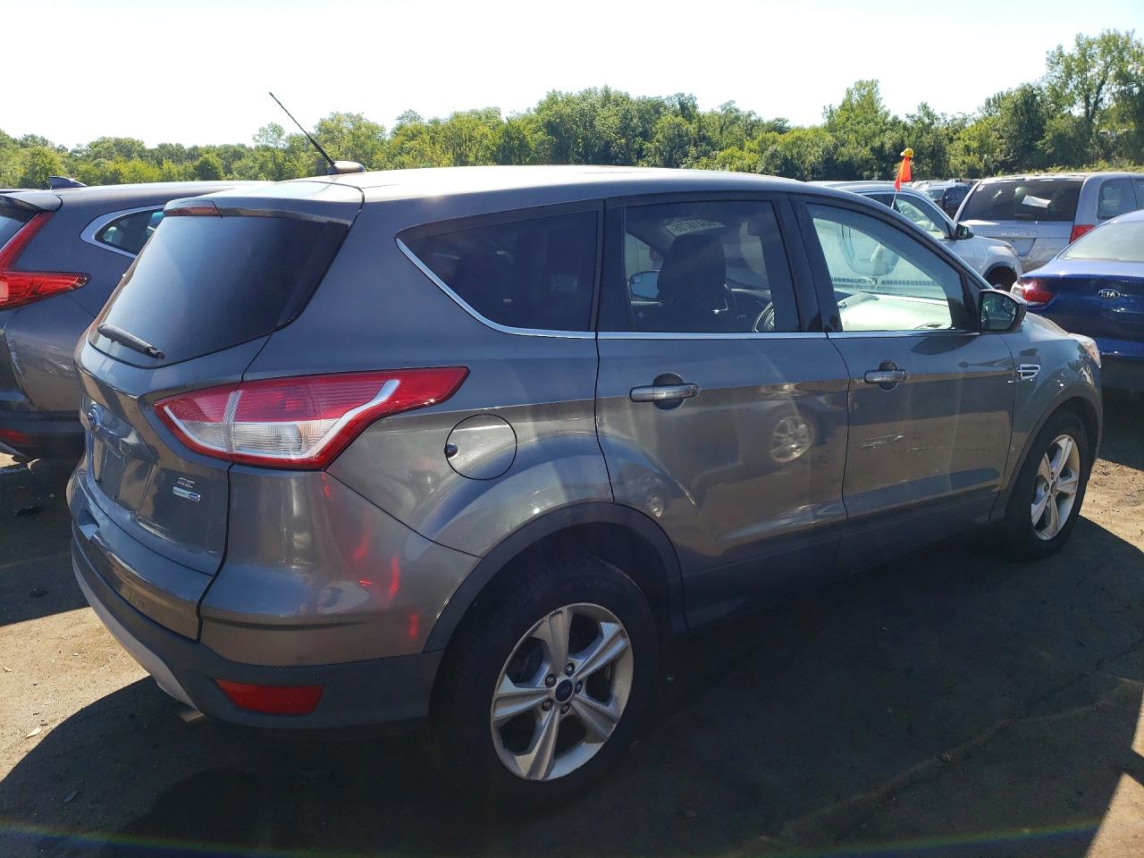 2014 Ford Escape Se Серый vin: 1FMCU9G97EUC72227
