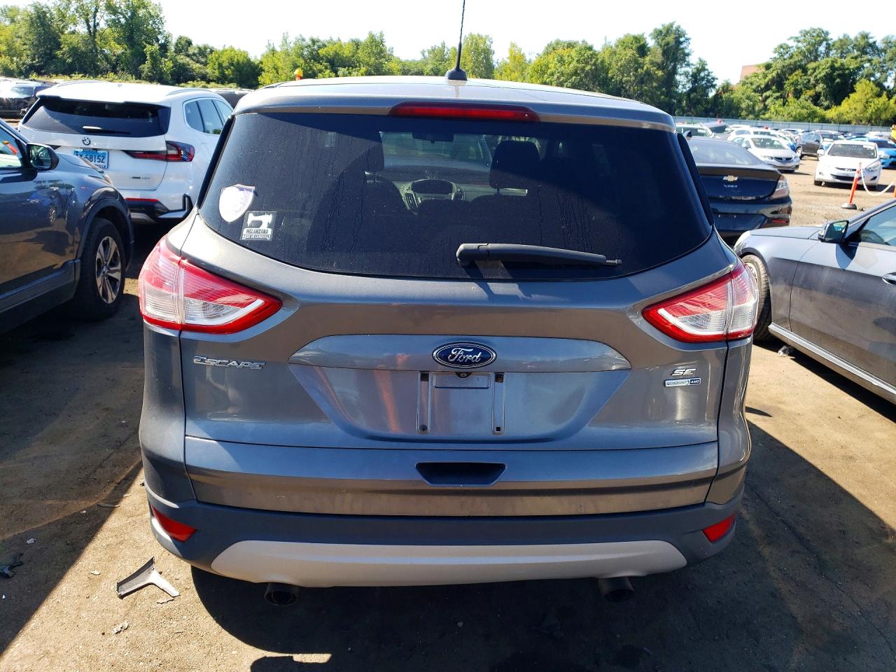 2014 Ford Escape Se Серый vin: 1FMCU9G97EUC72227