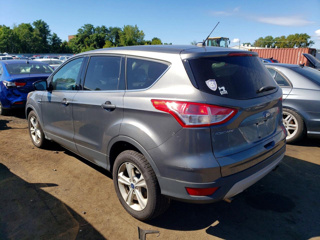 2014 Ford Escape Se Серый vin: 1FMCU9G97EUC72227