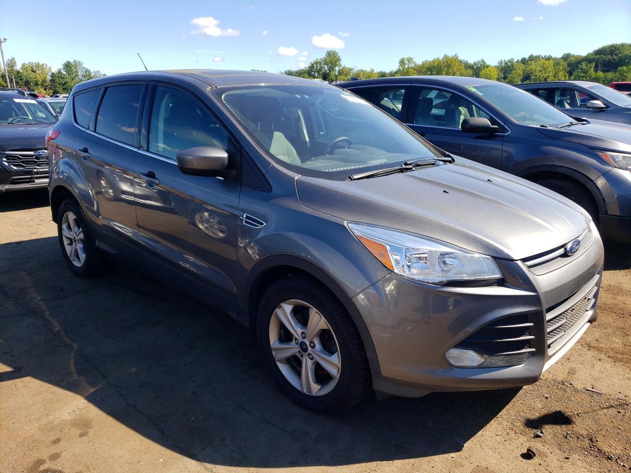 2014 Ford Escape Se Серый vin: 1FMCU9G97EUC72227