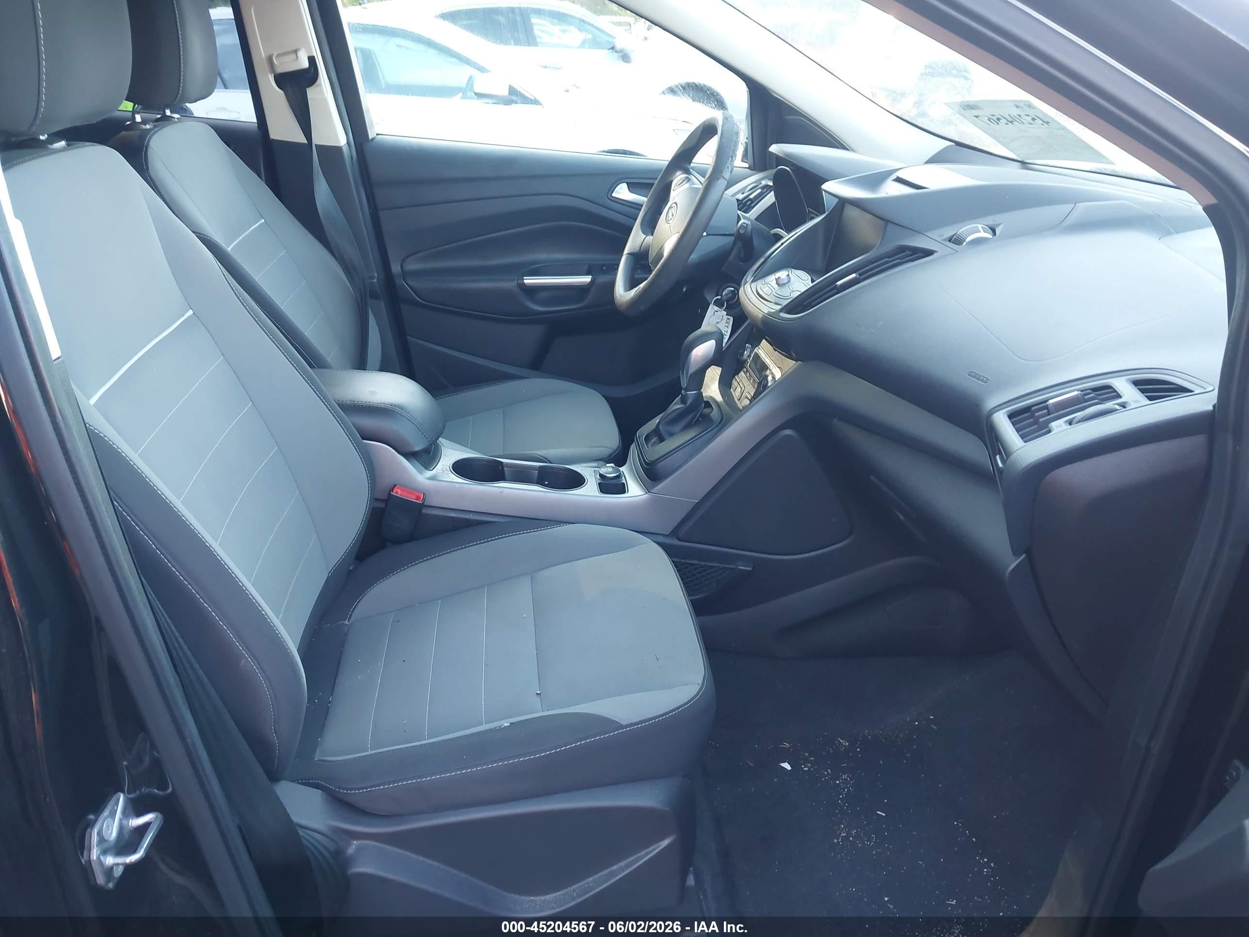 2014 Ford Escape Se Черный vin: 1FMCU9G97EUD55401