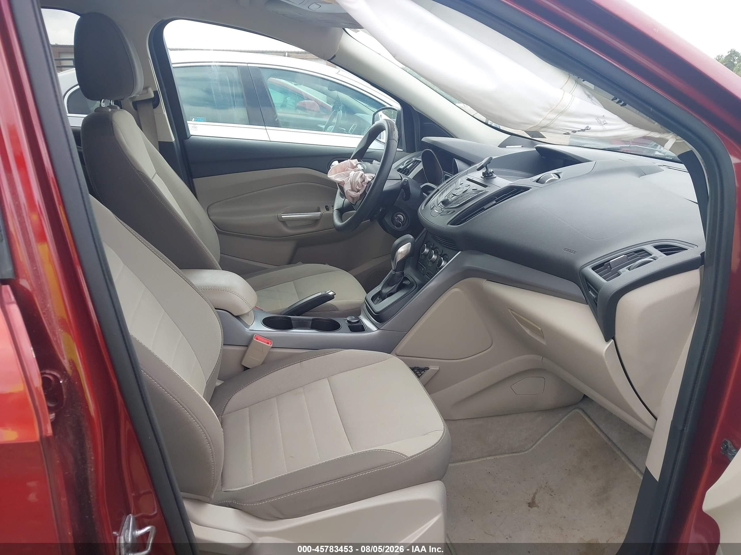 2014 Ford Escape Se Red vin: 1FMCU9G97EUE20537