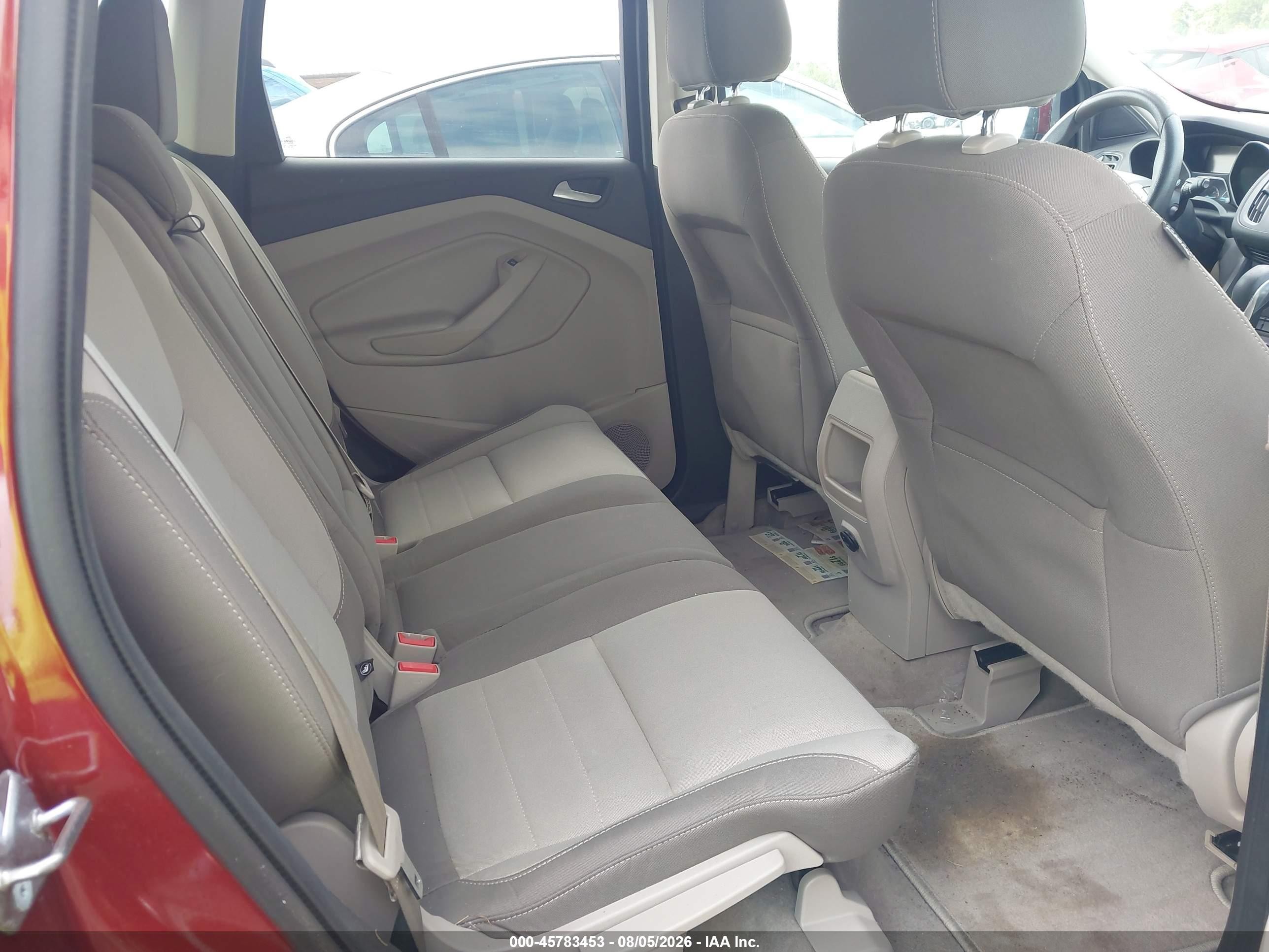 2014 Ford Escape Se Red vin: 1FMCU9G97EUE20537