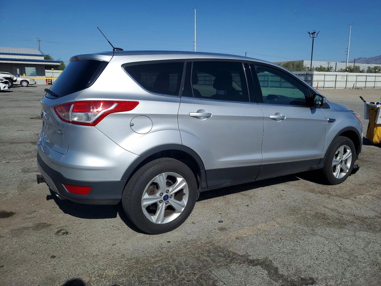 2014 Ford Escape Se Silver vin: 1FMCU9G97EUE48256