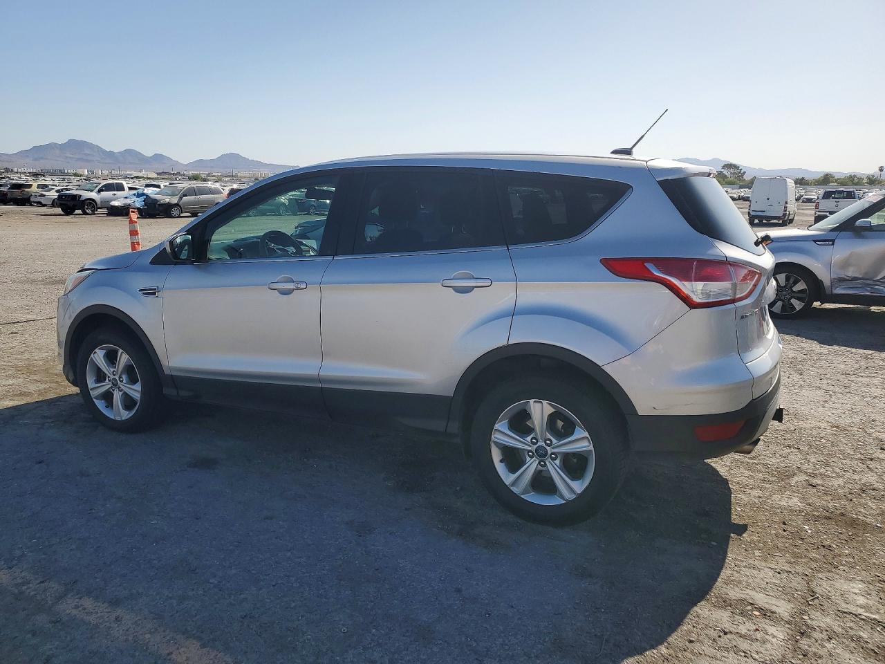 2014 Ford Escape Se Silver vin: 1FMCU9G97EUE48256