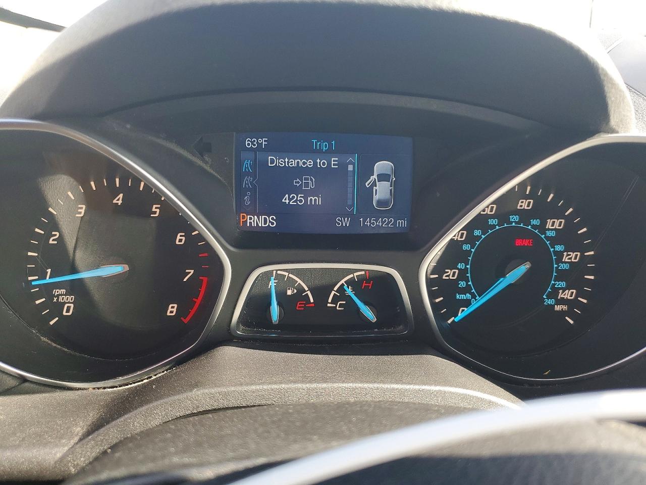 2014 Ford Escape Se Silver vin: 1FMCU9G97EUE48256